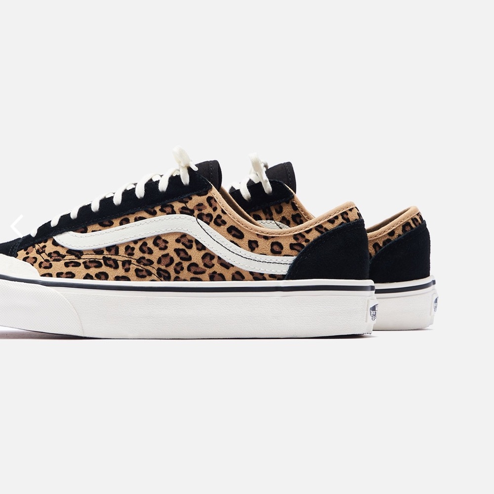 Vans Style 36 Deacon Mini Leopard Print Sneakers - Picture 6 of 6